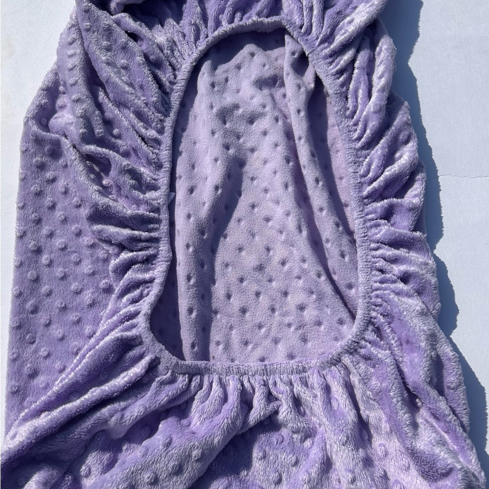 Lavender Car Seat Covering